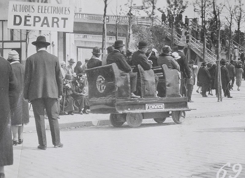 Les chariots Fenwick à la foire de Paris