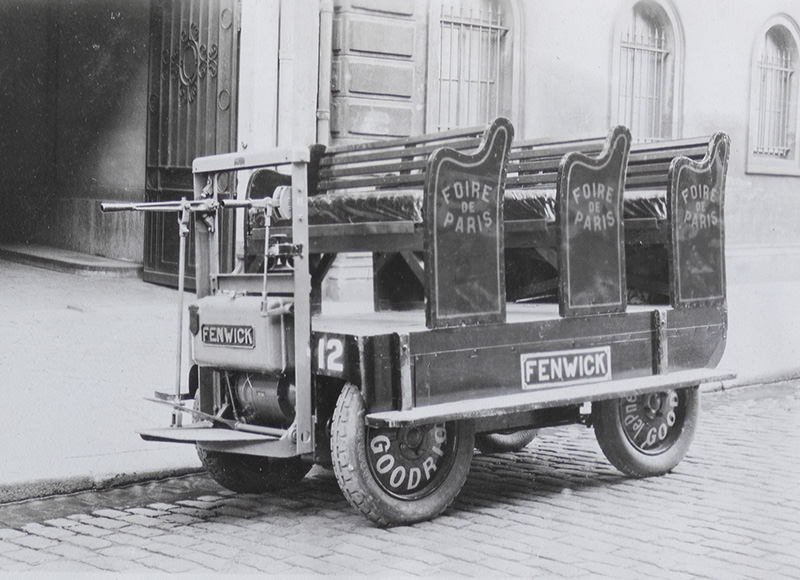 Les chariots fenwick à la foire de Paris